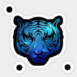 space tiger Sticker